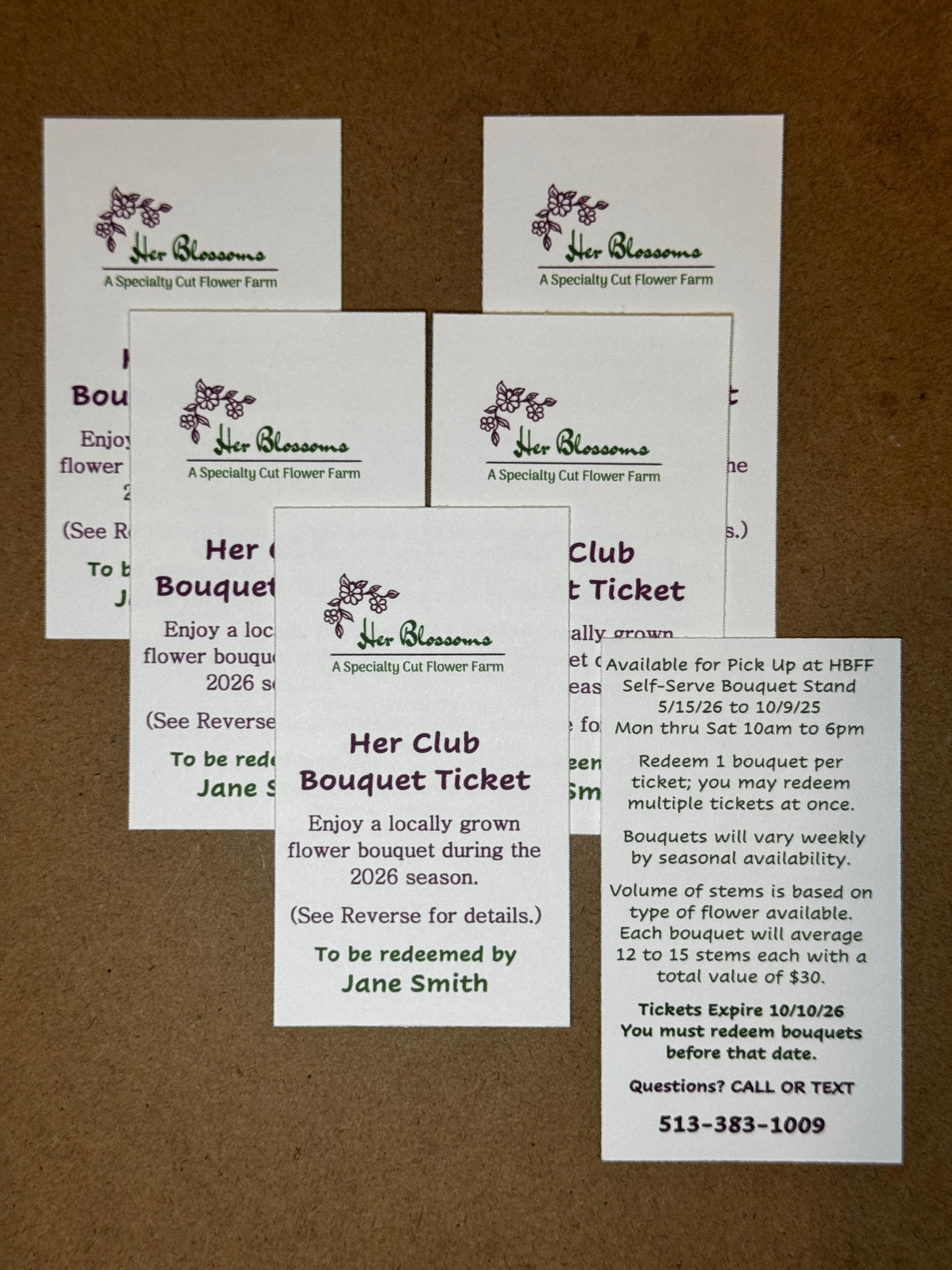 Her Club Ticket Pack